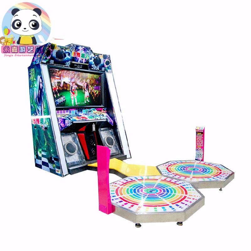 熱舞潮人跳舞機 電玩城的人氣舞蹈游戲機